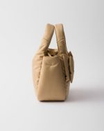 Padded Re-Nylon Mini-Bag With Bow - Image 5